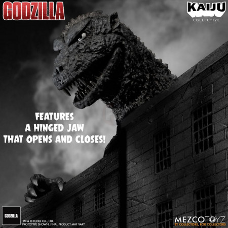 Godzilla (1954) Kaiju Collective akčná figúrka Godzilla - Black & White Edition 20 cm